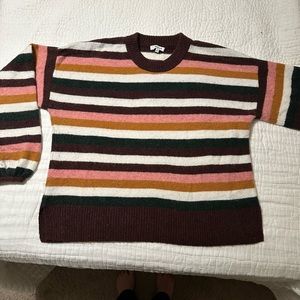 Madewell striped sweater